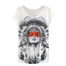 Load image into Gallery viewer, 2018 New Design Fashion Vintage Spring Summer T Shirt Women Tops Tshirt Animal Print T-shirt Woman Clothes