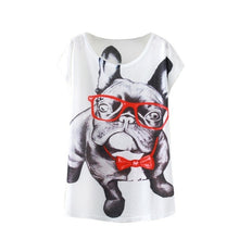 Load image into Gallery viewer, 2018 New Design Fashion Vintage Spring Summer T Shirt Women Tops Tshirt Animal Print T-shirt Woman Clothes