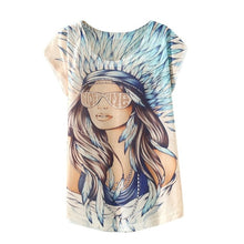 Load image into Gallery viewer, 2018 New Design Fashion Vintage Spring Summer T Shirt Women Tops Tshirt Animal Print T-shirt Woman Clothes