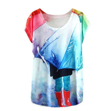 Load image into Gallery viewer, 2018 New Design Fashion Vintage Spring Summer T Shirt Women Tops Tshirt Animal Print T-shirt Woman Clothes