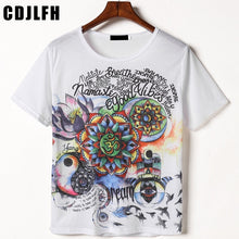 Load image into Gallery viewer, T Shirt Women 2018 Vintage Tshirt White Tops T-shirt Camiseta Feminina Plus Size Camisa Feminist Casual Shirts Tee Femme