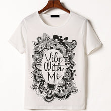 Load image into Gallery viewer, T Shirt Women 2018 Vintage Tshirt White Tops T-shirt Camiseta Feminina Plus Size Camisa Feminist Casual Shirts Tee Femme