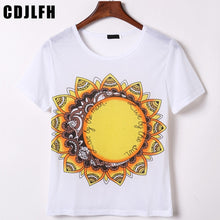 Load image into Gallery viewer, T Shirt Women 2018 Vintage Tshirt White Tops T-shirt Camiseta Feminina Plus Size Camisa Feminist Casual Shirts Tee Femme