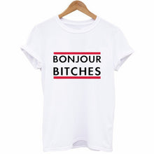 Load image into Gallery viewer, T Shirt Women 2018 Vintage Tshirt White Tops T-shirt Camiseta Feminina Plus Size Camisa Feminist Casual Shirts Tee Femme